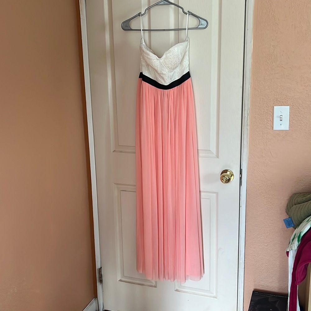Strapless party dress